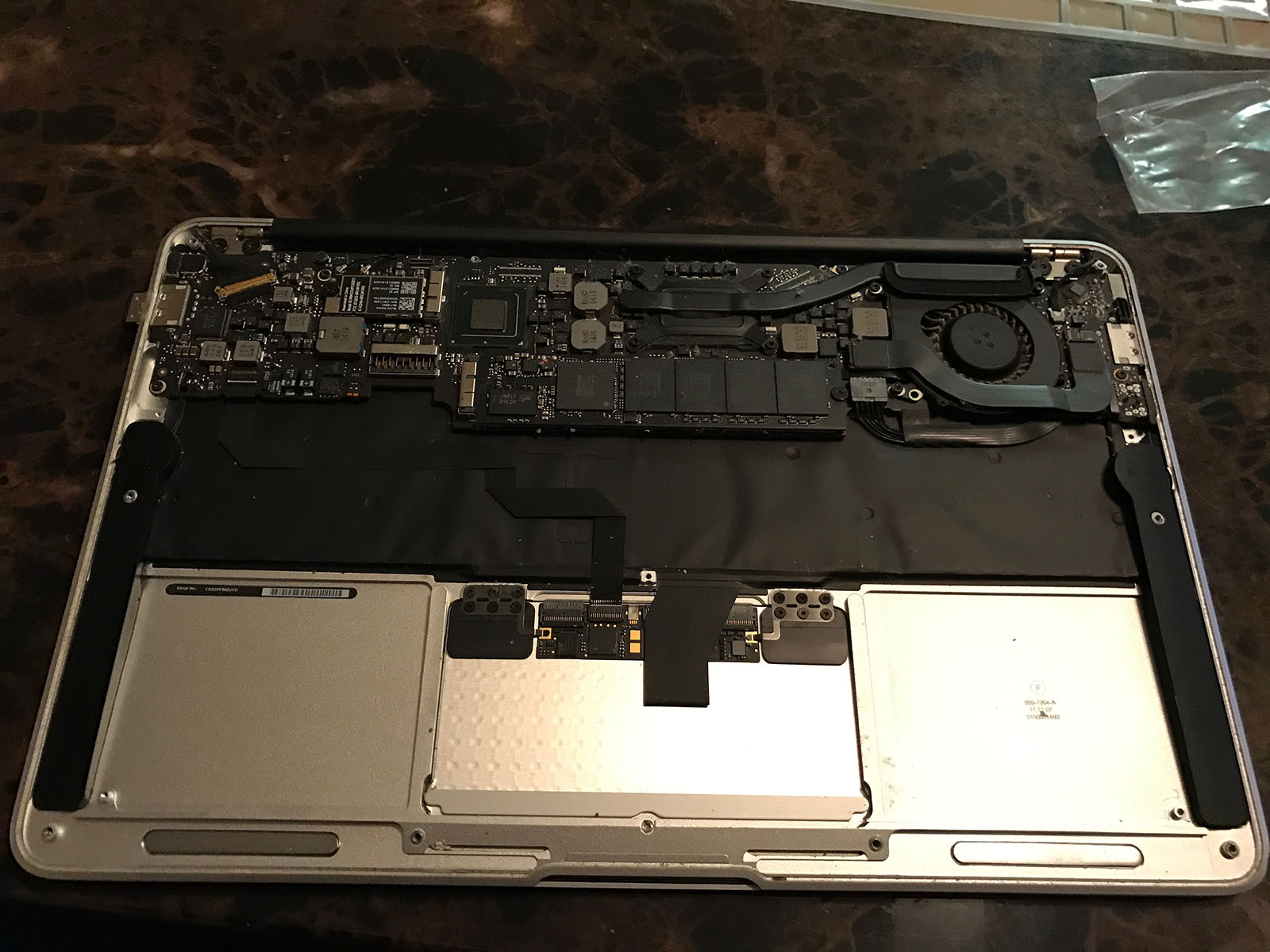 2017 macbook air battery