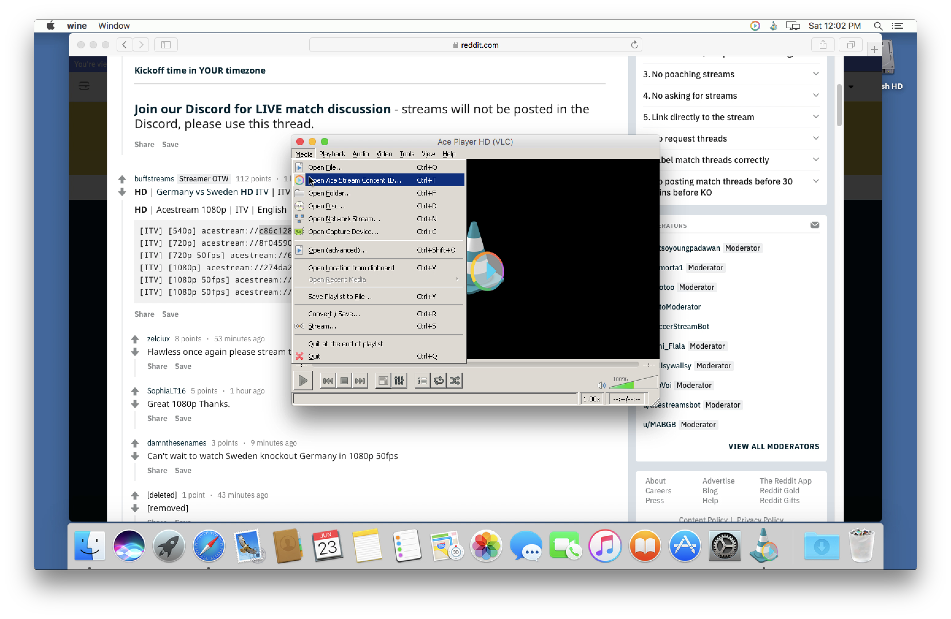 acestream player mac os x